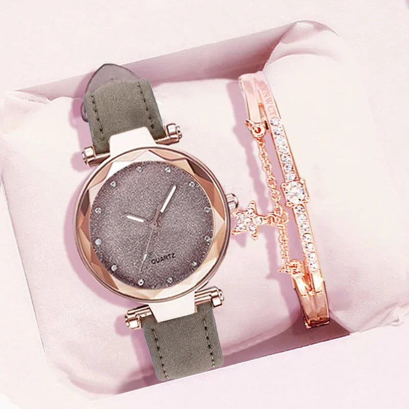 Montres décontractées femmes romantique ciel étoilé 2025 - HBeauty For Ever