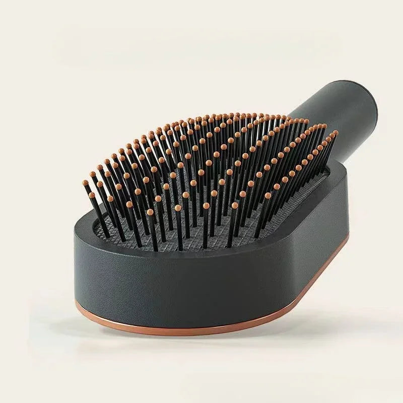 Peigne de massage, brosse à cheveux autonettoyante pour femmes, peigne à cheveux rapide à une touche, coussin d'air 3D, outils de coiffure, peigne airbag