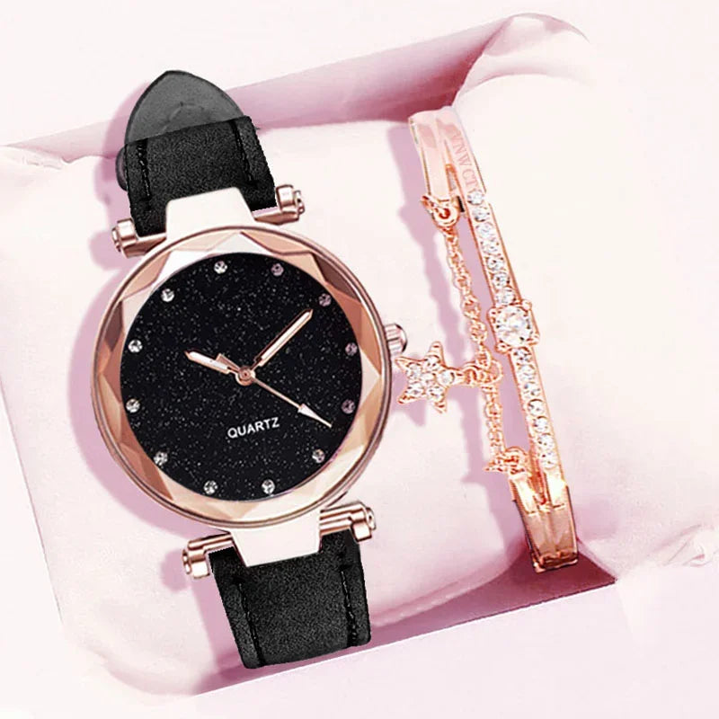 Montres décontractées femmes romantique ciel étoilé 2025 - HBeauty For Ever