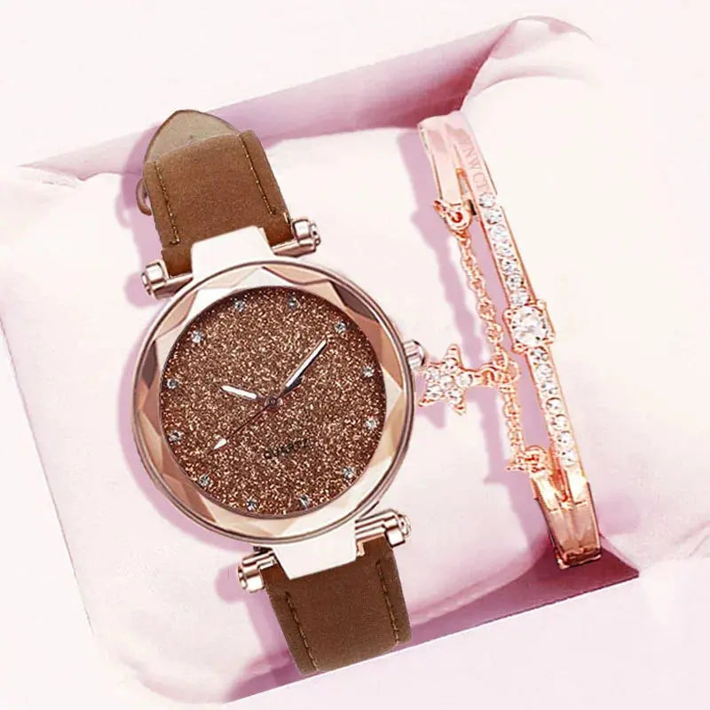 Montres décontractées femmes romantique ciel étoilé 2025 - HBeauty For Ever