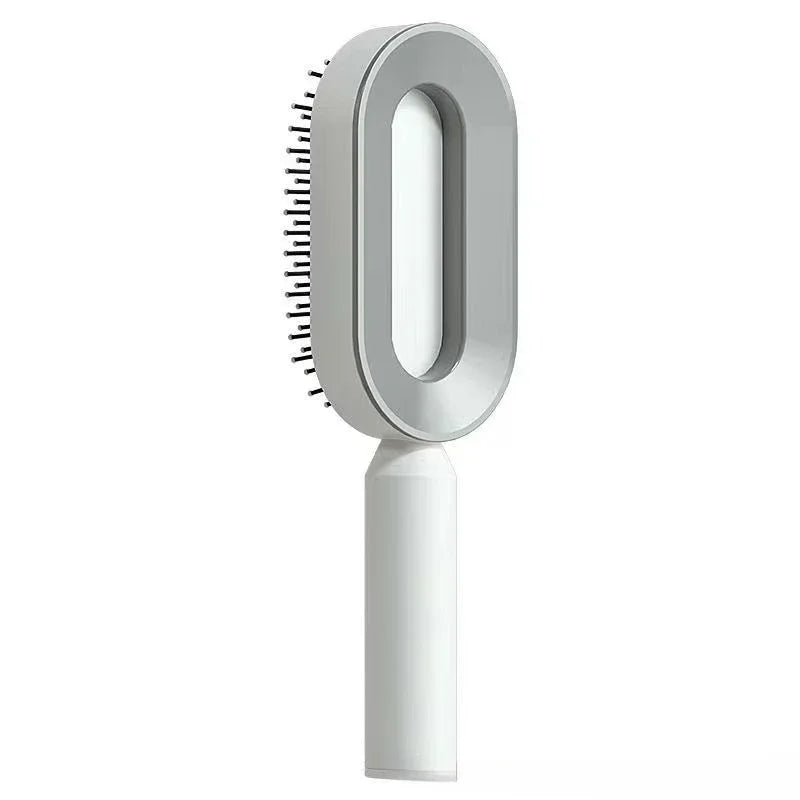 Peigne de massage, brosse à cheveux autonettoyante pour femmes, peigne à cheveux rapide à une touche, coussin d'air 3D, outils de coiffure, peigne airbag